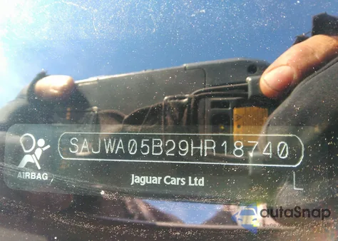 2009 Jaguar Xf Luxury from USA, damaged, VIN SAJWA05B29HR18740